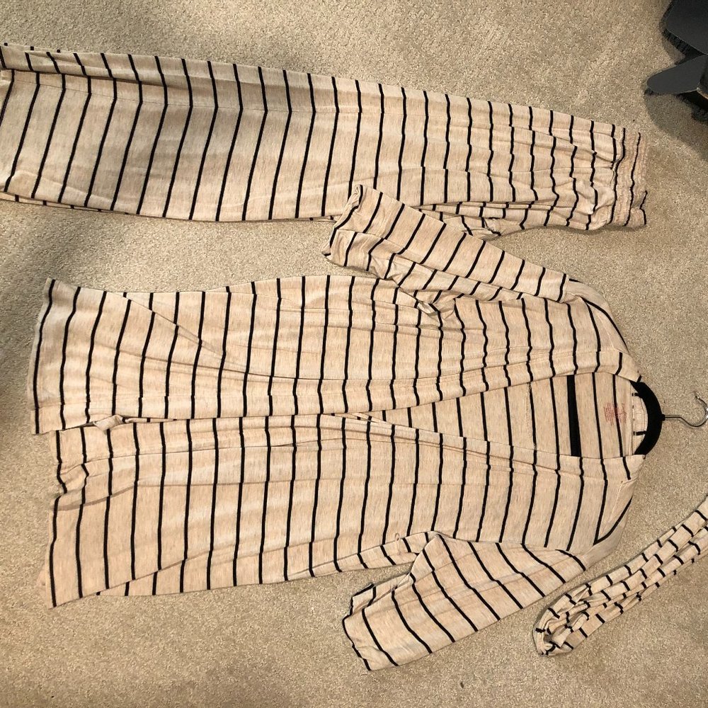 Everly Grey 2 piece nighty  L